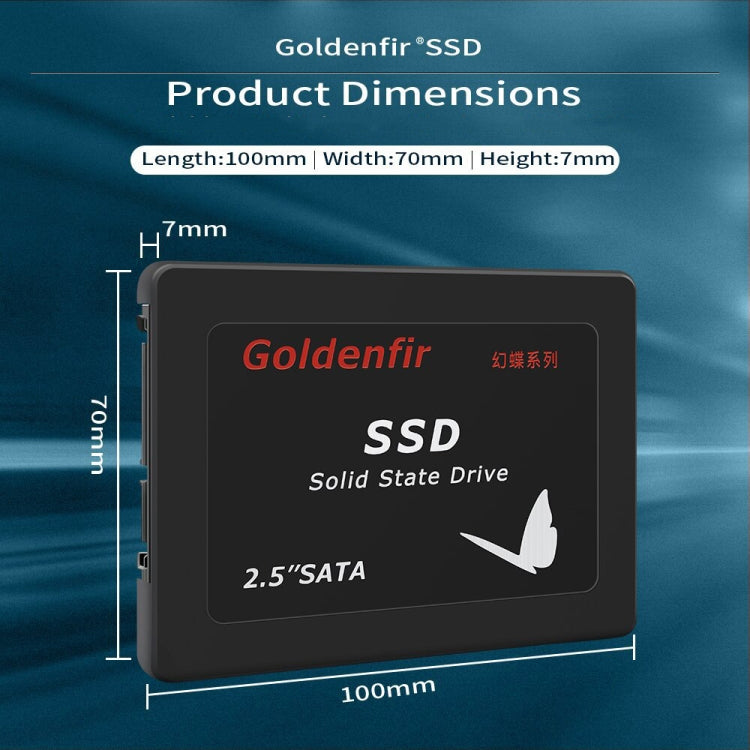 Goldenfir T650 Computer Solid State Drive, Flash Architecture: TLC, Capacity: 360GB - External Solid State Drives by Goldenfir | Online Shopping South Africa | PMC Jewellery | Buy Now Pay Later Mobicred