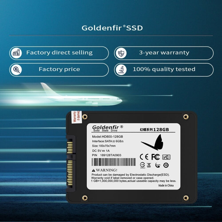 Goldenfir T650 Computer Solid State Drive, Flash Architecture: TLC, Capacity: 360GB - External Solid State Drives by Goldenfir | Online Shopping South Africa | PMC Jewellery | Buy Now Pay Later Mobicred