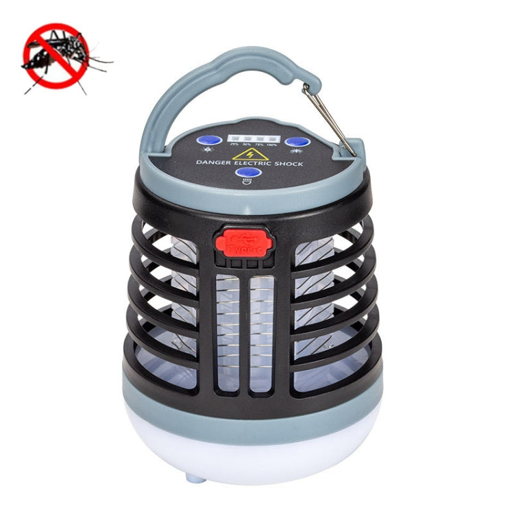Outdoor USB Charging Lighting Mosquito Capture(W882 Black) - Repellents by null | Online Shopping South Africa | PMC TechLife | Buy Now Pay Later Mobicred