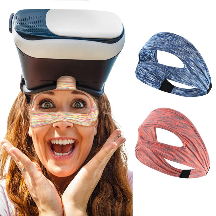 VR Glasses Head-mounted Breathable Sweat-proof Eye Mask(Orange Gray) - VR Accessories by PMC TechLife | Online Shopping South Africa | PMC TechLife | Buy Now Pay Later Mobicred