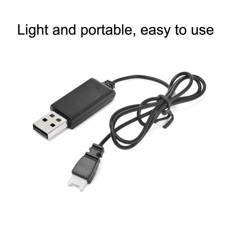 USB Charging Cable 3.7V 350mAh Air To Air Plug Without Protecting For Drone(Black) -  by PMC TechLife | Online Shopping South Africa | PMC TechLife | Buy Now Pay Later Mobicred
