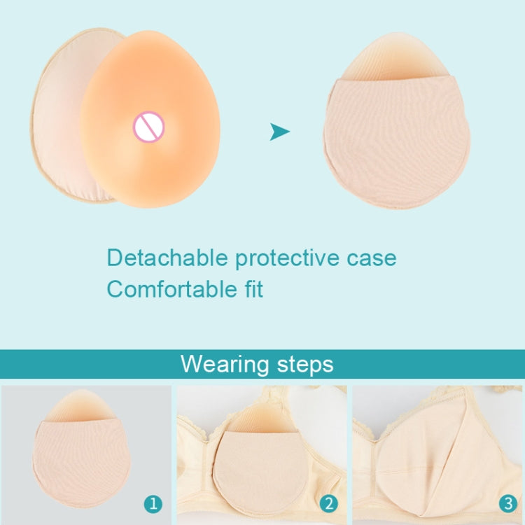 Postoperative Rehabilitation Drop-Shaped Silicone Fake Breast, Size: CT1 90g(Skin Color) - Fake Breasts by PMC Jewellery | Online Shopping South Africa | PMC Jewellery
