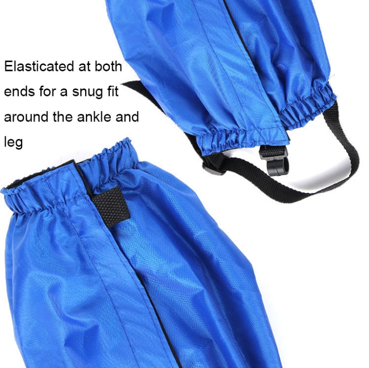 04 Outdoor Short Mountaineering Anti-Snow Leg Covers(Navy Blue) - Mountaineering Outfit by PMC TechLife | Online Shopping South Africa | PMC TechLife | Buy Now Pay Later Mobicred