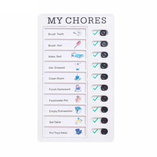 Wall Hanging Checklist Memo Boards Adjustable Checklist Board,Style: My Chores - Gadgets by PMC Jewellery | Online Shopping South Africa | PMC Jewellery