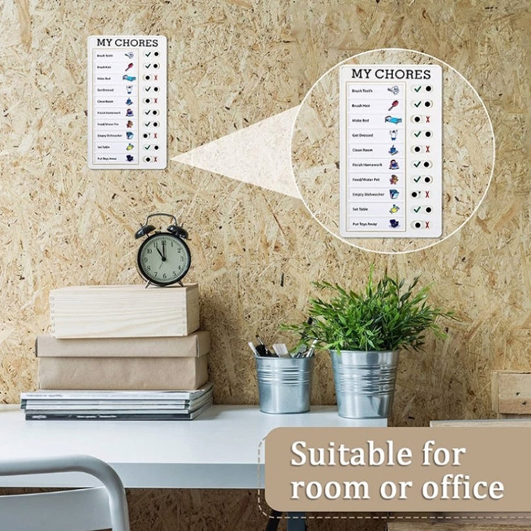 Wall Hanging Checklist Memo Boards Adjustable Checklist Board,Style: My Chores - Gadgets by PMC TechLife | Online Shopping South Africa | PMC TechLife