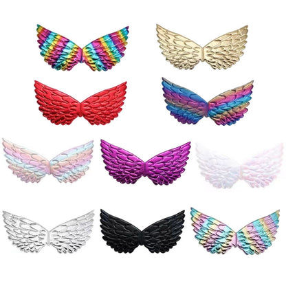 3 PCS Children Prom Dress Up Wings Elf Colorful Wings Party Costume Props(White) - Holiday Decorations by PMC Jewellery | Online Shopping South Africa | PMC Jewellery