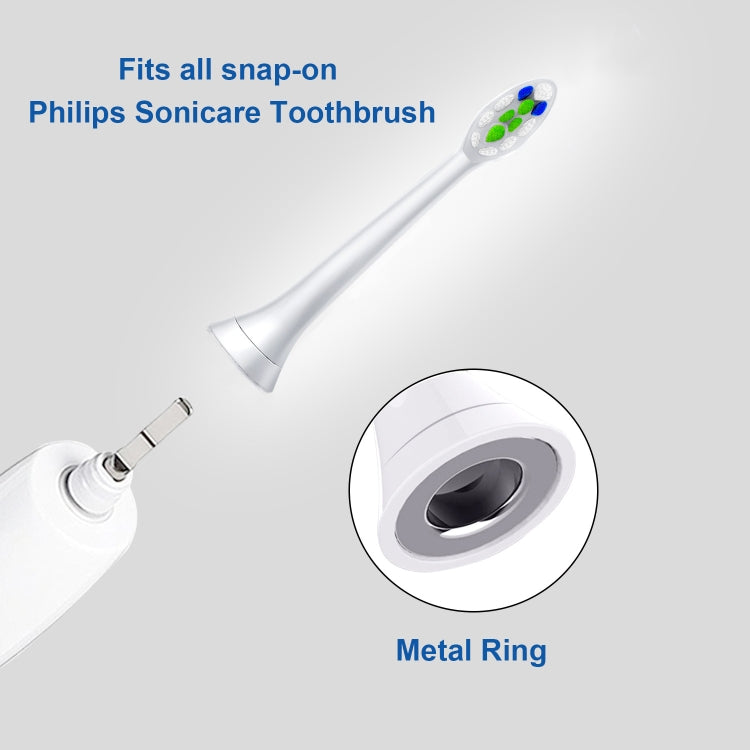 Toothbrush Head For Philips HX3/HX6/HX9 Series(Gum Care Pink) - Replacement Brush Heads by PMC TechLife | Online Shopping South Africa | PMC TechLife | Buy Now Pay Later Mobicred