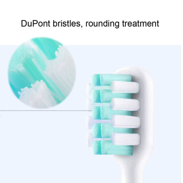 3 PCS For DR. Bei  Electric Toothbrush Replacement Head(Clean Type) - Replacement Brush Heads by PMC Jewellery | Online Shopping South Africa | PMC Jewellery | Buy Now Pay Later Mobicred