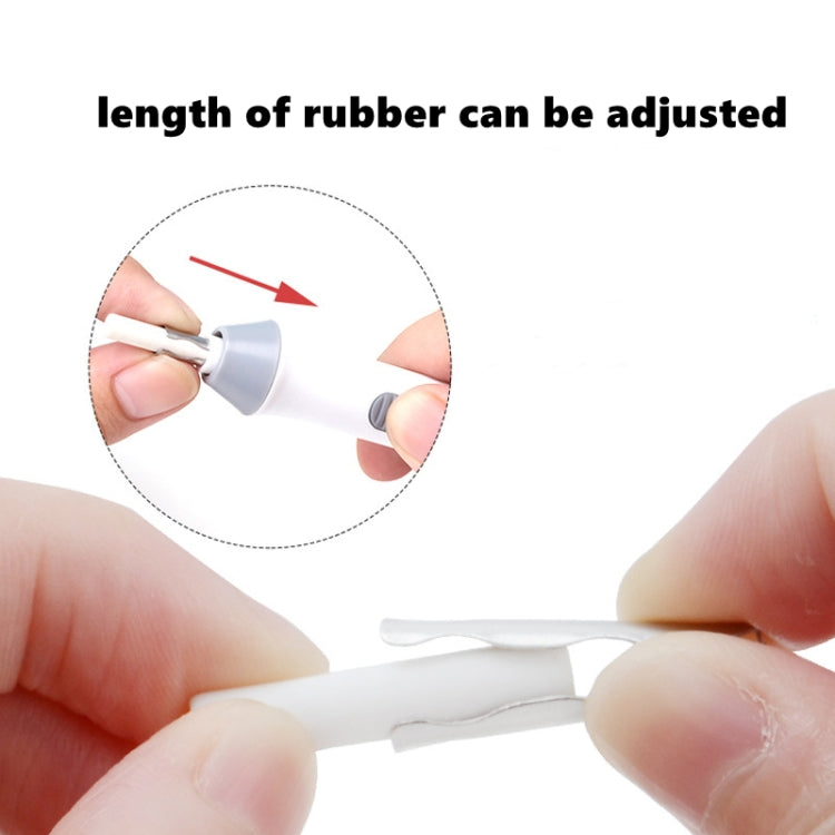 Tenwin 8302 Adjustable Electric Eraser With Rubber Refills For Sketch Drawing Erasing(Black) - Eraser & Correction Tape by Tenwin | Online Shopping South Africa | PMC TechLife