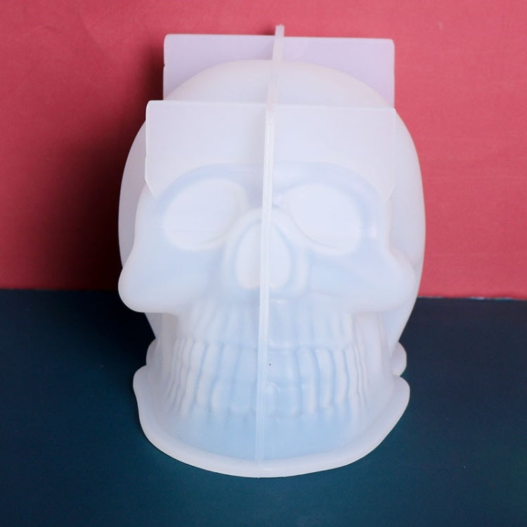 D804 Epoxy Mould Skull Candle Silicone Mould - Arts & Crafts by PMC Jewellery | Online Shopping South Africa | PMC Jewellery