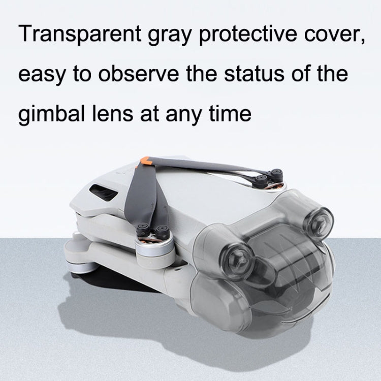 Sunnylife MM3-G445 For DJI Mini 3 Pro Frog Lens Cover Gimbal Protection Vision Sensor Cover(Transparent Gray) - Other by Sunnylife | Online Shopping South Africa | PMC TechLife | Buy Now Pay Later Mobicred