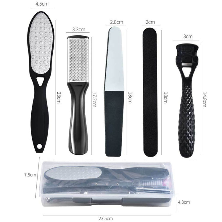 DT17-1 17 In 1 Pedicure Kit Foot File And Grinder Exfoliating Manicure And Pedicure Tools(White) - Grinding Tools & Accessories by null | Online Shopping South Africa | PMC TechLife | Buy Now Pay Later Mobicred