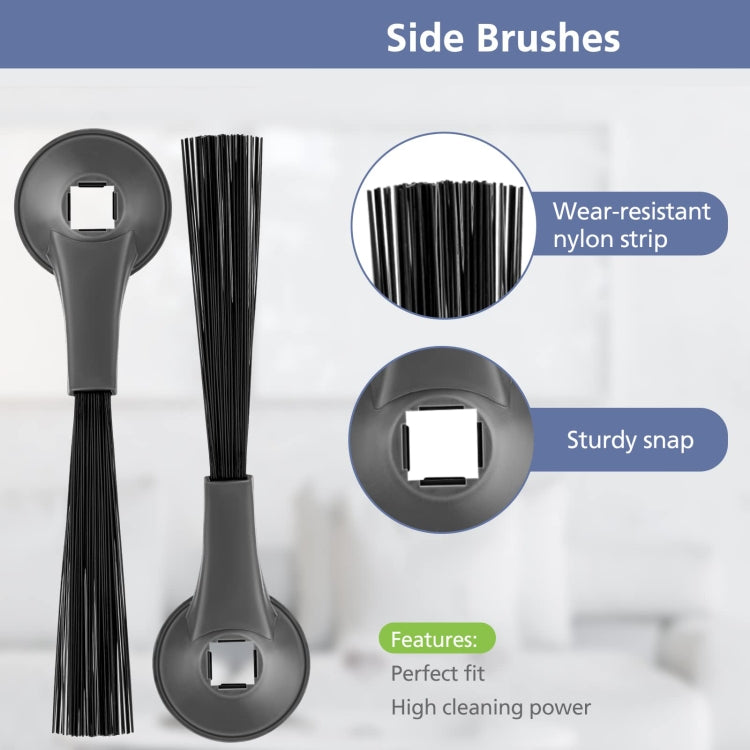 For Shark AI AV2501AE / AV2502AE Robot Vacuum Accessories 2pcs Side Brush - For Shark Accessories by PMc TechLife | Online Shopping South Africa | PMc TechLife | Buy Now Pay Later Mobicred