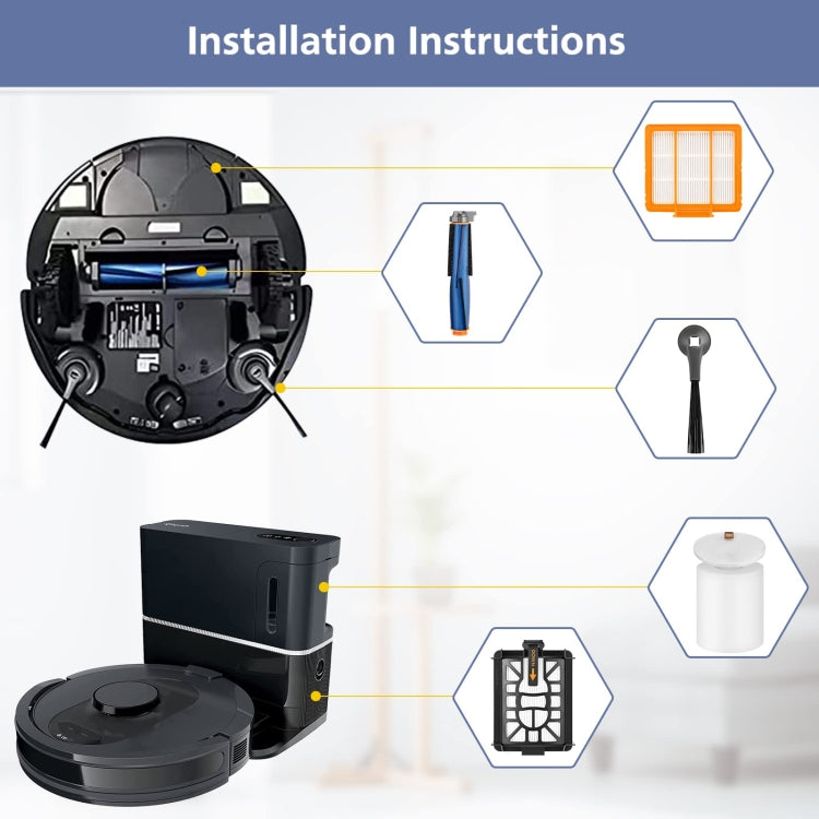 For Shark AI AV2501AE / AV2502AE Robot Vacuum Accessories Filter Cotton - free shipping - PMc TechLife - Order now!