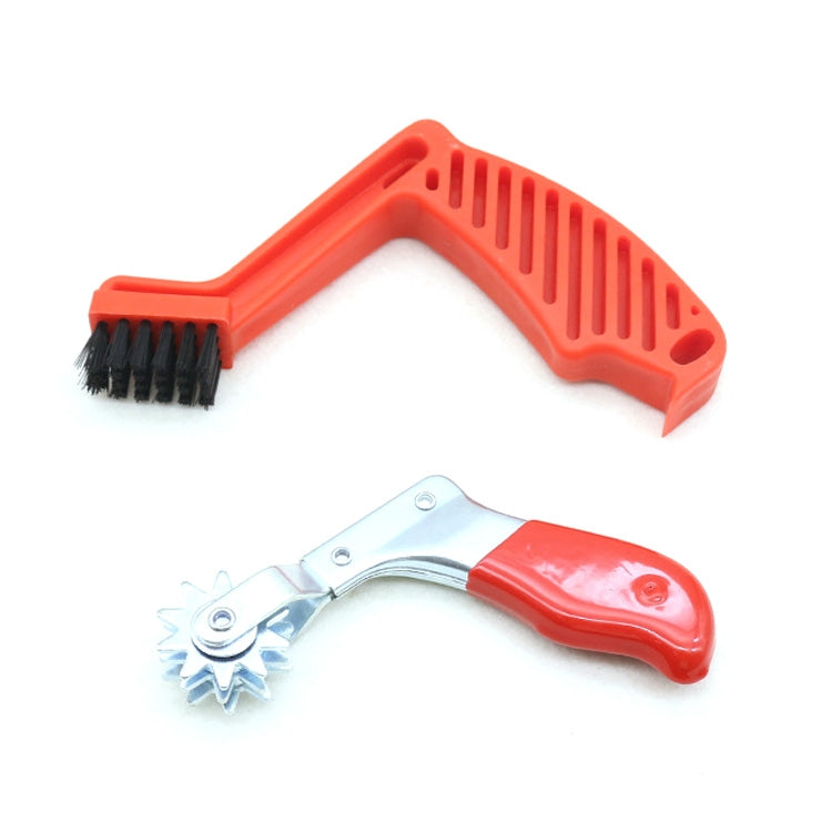 2Sets Car Cleaning And Polishing Sponge Disc Cleaning Brush Sponge Wax Marks Cleaning Brush(Red) - Polishing Machine & Accessories by PMC TechLife | Online Shopping South Africa | PMC TechLife | Buy Now Pay Later Mobicred