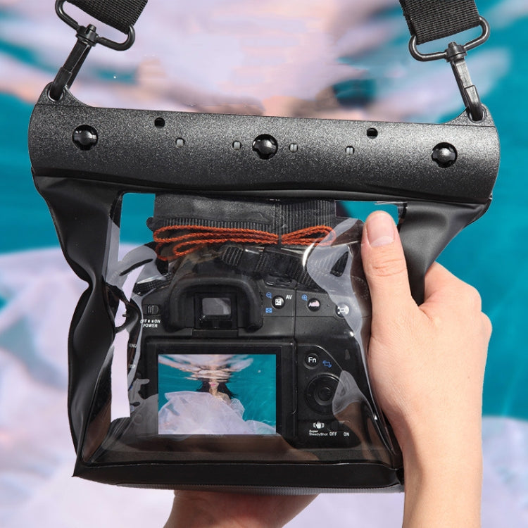 Tteoobl  20m Underwater Diving Camera Housing Case Pouch  Camera Waterproof Dry Bag, Size: M(White) - free shipping - PMC TechLife - Order now!