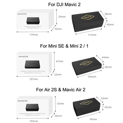 Sunnylife M2-SN9355 Blade Propeller Portable Storage Box For DJI Mini SE / 2 / 2 SE / 1 - Backpacks & Bags by Sunnylife | Online Shopping South Africa | PMC Jewellery | Buy Now Pay Later Mobicred