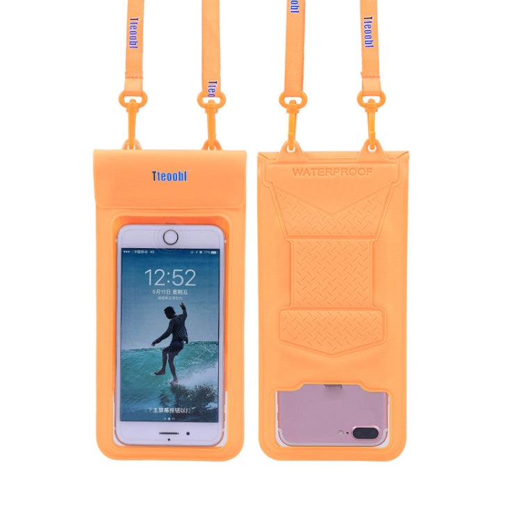 Tteoobl  30m Underwater Mobile Phone Waterproof Bag, Size: Large(Yellow) - Waterproof Bag by Tteoobl | Online Shopping South Africa | PMC Jewellery | Buy Now Pay Later Mobicred