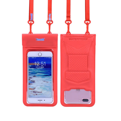 Tteoobl  30m Underwater Mobile Phone Waterproof Bag, Size: Large(Red) - Waterproof Bag by Tteoobl | Online Shopping South Africa | PMC Jewellery | Buy Now Pay Later Mobicred