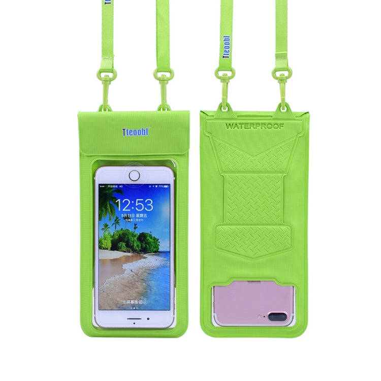 Tteoobl  30m Underwater Mobile Phone Waterproof Bag, Size: Small(Green) - Waterproof Bag by Tteoobl | Online Shopping South Africa | PMC Jewellery | Buy Now Pay Later Mobicred