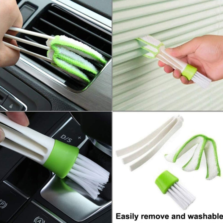 5PCS / Set Groove Cleaning Brush Multi-tool Household Door and Window Brush(White) - Cleaning Tools by PMC Jewellery | Online Shopping South Africa | PMC Jewellery