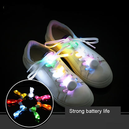 1 Pair  LED Light-up Shoelace Stage Performance Luminous Shoelace,Color: Blue - shoelaces by PMC Jewellery | Online Shopping South Africa | PMC Jewellery