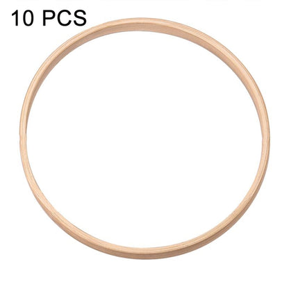 10 PCS Bamboo Circle Fan Frame Dream Catcher Making Circle Material, Size: 15cm(Inner Ring) - Arts & Crafts by PMC Jewellery | Online Shopping South Africa | PMC Jewellery