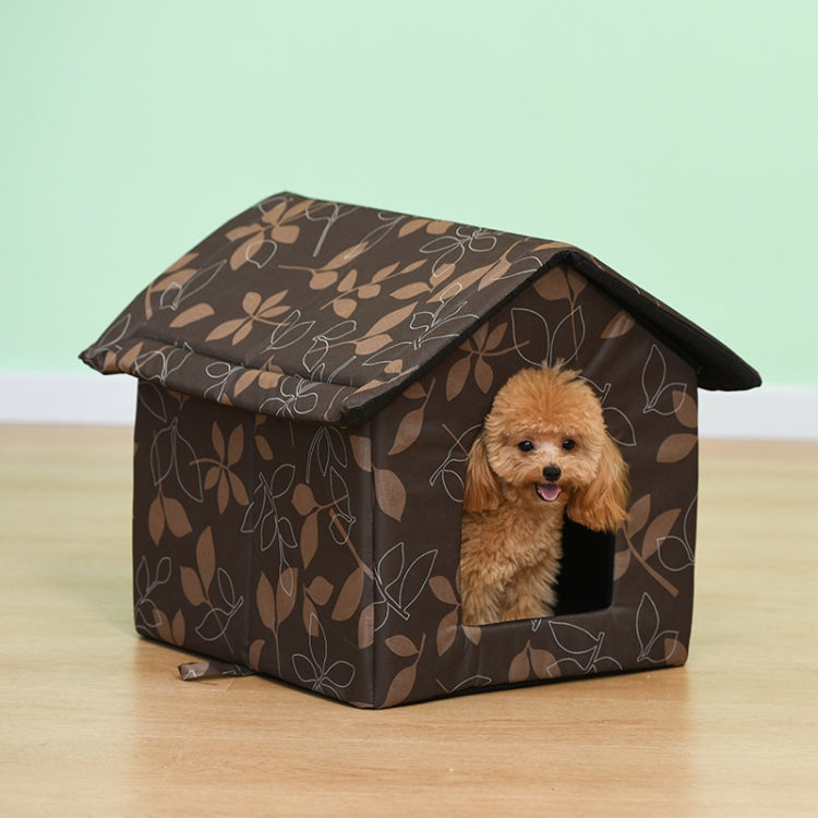 Outdoor Waterproof Oxford Cloth Pet Nest Pet Tent, Size: M(Leaves) - free shipping - PMC TechLife - Order now!