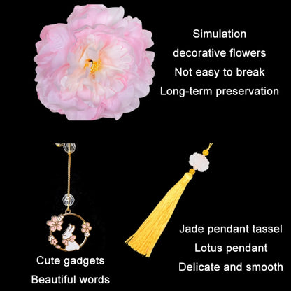 Moon Festival Hand Lantern Children Handmade DIY Materials, Color: Light Pink Epiphyllum - Holiday Lights by PMC Jewellery | Online Shopping South Africa | PMC Jewellery | Buy Now Pay Later Mobicred