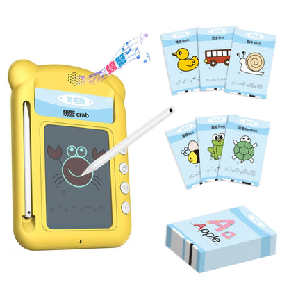 Children Stick Painting Voice Guidance Painting Version Card Machine(Yellow) - Drawing Toys by PMC Jewellery | Online Shopping South Africa | PMC Jewellery