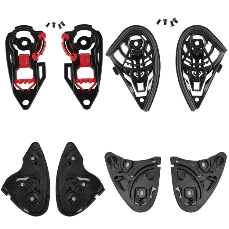 1 Pair Motorcycle Helmet Accessories Z8 Base - Helmets by PMC TechLife | Online Shopping South Africa | PMC TechLife | Buy Now Pay Later Mobicred