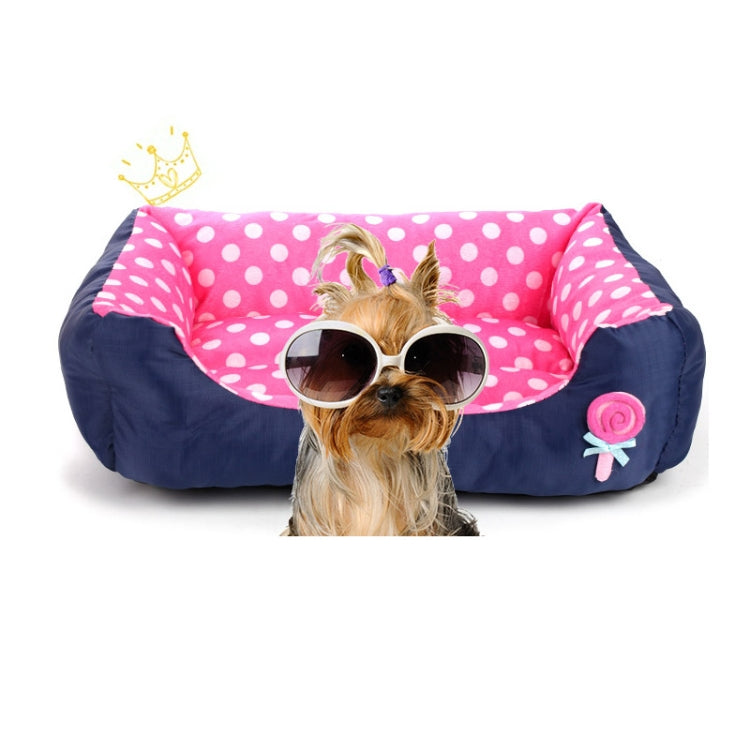 Cartoon Pet Kennel Square Cushion For Small And Medium Pet, Specification: M(Yellow) - Beds by PMC TechLife | Online Shopping South Africa | PMC TechLife | Buy Now Pay Later Mobicred