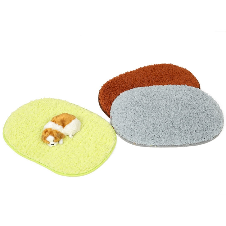 Pet Deep Sleep Plush Pad Pet Bed, Specification: 80x120cm(Coffee) - Pads by PMC TechLife | Online Shopping South Africa | PMC TechLife | Buy Now Pay Later Mobicred