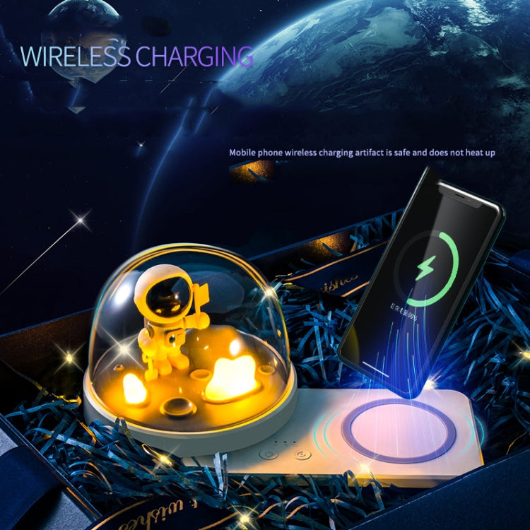 Decorative Table Lamp Wireless Fast Charging Smart Bluetooth Music Light, Style: Bluetooth Model(Astronauts) - Wireless Charger by PMC Jewellery | Online Shopping South Africa | PMC Jewellery