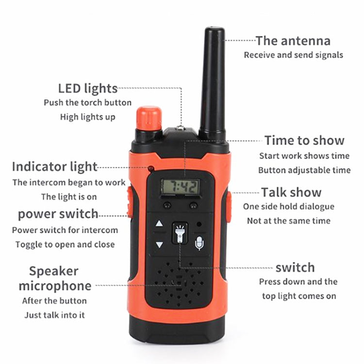 Children Walkie-talkie Remote Wireless Call  Parent-child Interactive Toy Phone(Red) - Children by PMC TechLife | Online Shopping South Africa | PMC TechLife | Buy Now Pay Later Mobicred