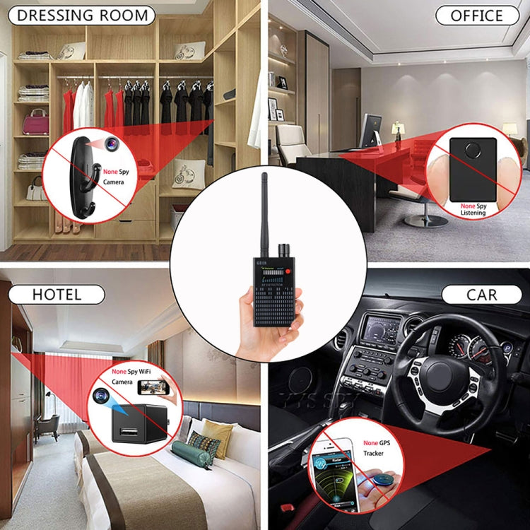 G318 Anti-eavesdropping and Anti-candid Shooting Signal Detector GPS Locator - RF Signal Detector by PMC TechLife | Online Shopping South Africa | PMC TechLife