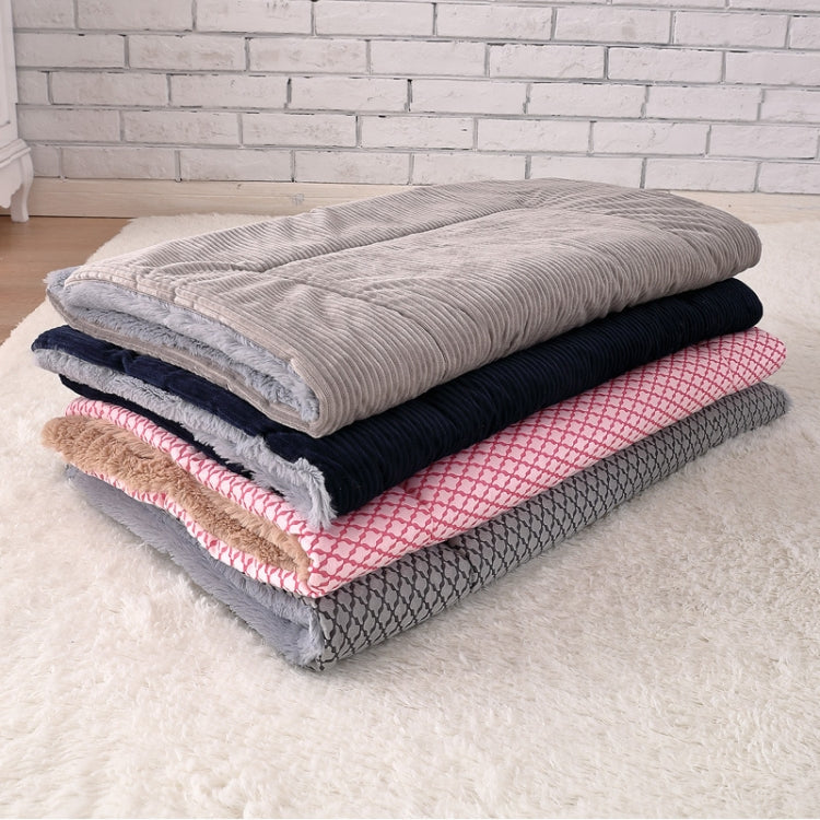 Double Sided Pet Mat Four Seasons Warm Dog Blanket,Size: L(Wick Strip Gray) - free shipping - PMC TechLife - Order now!