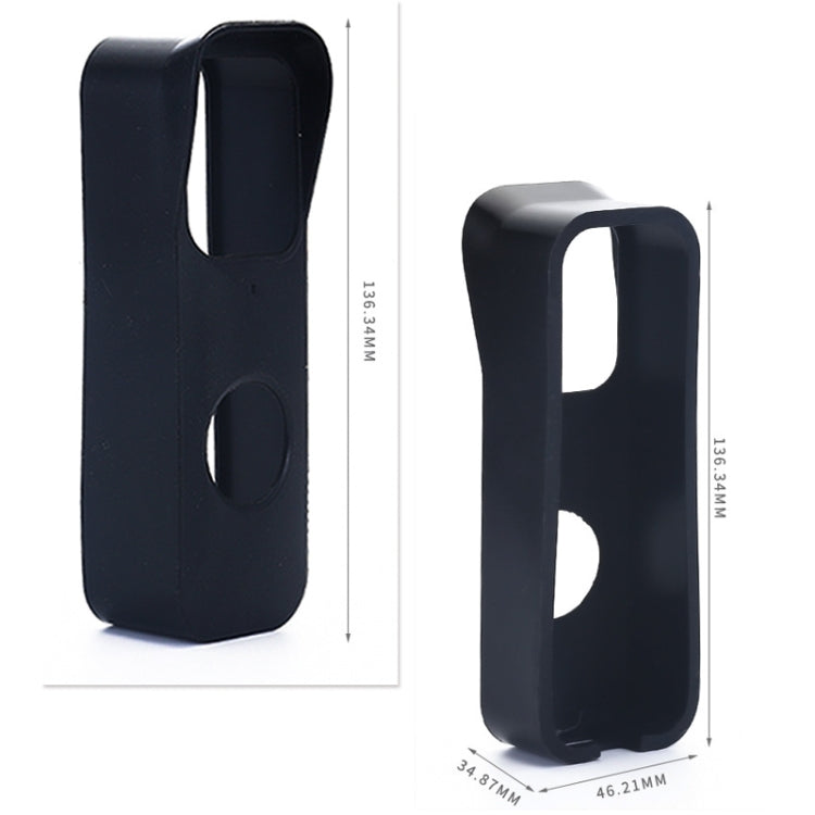 Silicone Cover for Blink A363 Wireless Doorbell(Black) - Other Device by PMc TechLife | Online Shopping South Africa | PMc TechLife | Buy Now Pay Later Mobicred