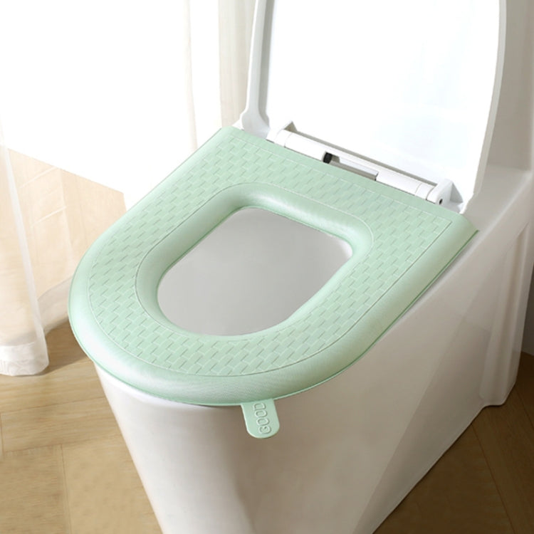 Household Thickened Waterproof Washable Toilet Seat, Color: Green - Bath Mats by PMC Jewellery | Online Shopping South Africa | PMC Jewellery