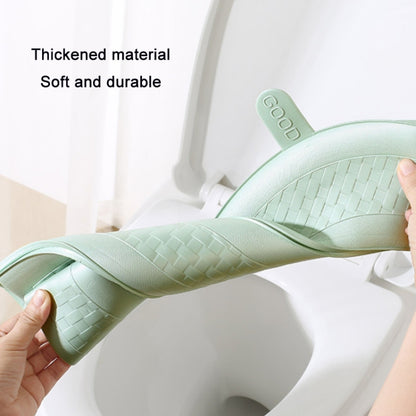 Household Thickened Waterproof Washable Toilet Seat, Color: Green - Bath Mats by PMC Jewellery | Online Shopping South Africa | PMC Jewellery