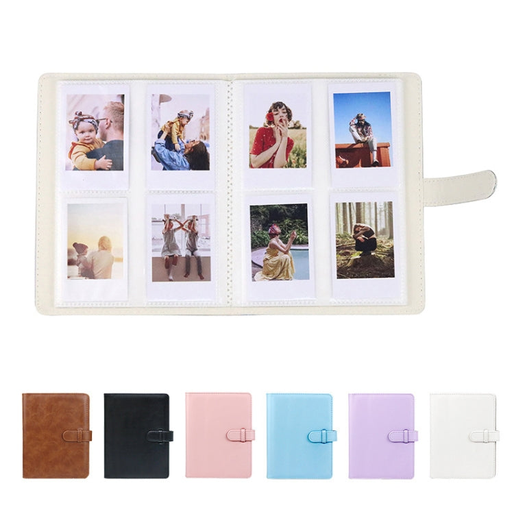 3 Inch PU Leather Retro Photo Album Photo Storage Commemorative Book(Pink) - Photo Albums & Photo Frames by PMC TechLife | Online Shopping South Africa | PMC TechLife