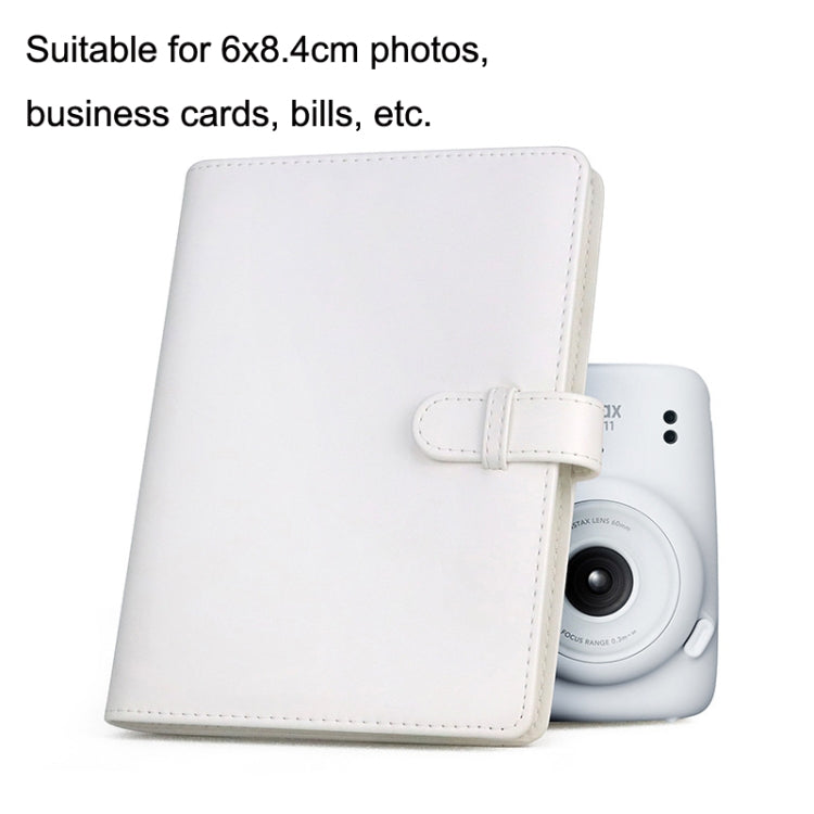 3 Inch PU Leather Retro Photo Album Photo Storage Commemorative Book(Pink) - Photo Albums & Photo Frames by PMC TechLife | Online Shopping South Africa | PMC TechLife