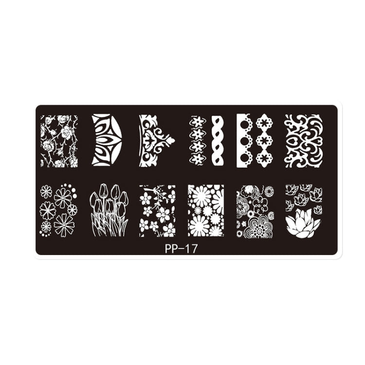 Butterfly Dream Nail Art Printed Steel Plate(E084-17) - Nail Stickers by PMC Jewellery | Online Shopping South Africa | PMC Jewellery | Buy Now Pay Later Mobicred