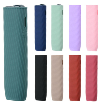 Electronic Cigarette Twill Silicone Case For IQO ILUMA ONE(Dark Blue) - E Cigarette Accessories by PMC Jewellery | Online Shopping South Africa | PMC Jewellery