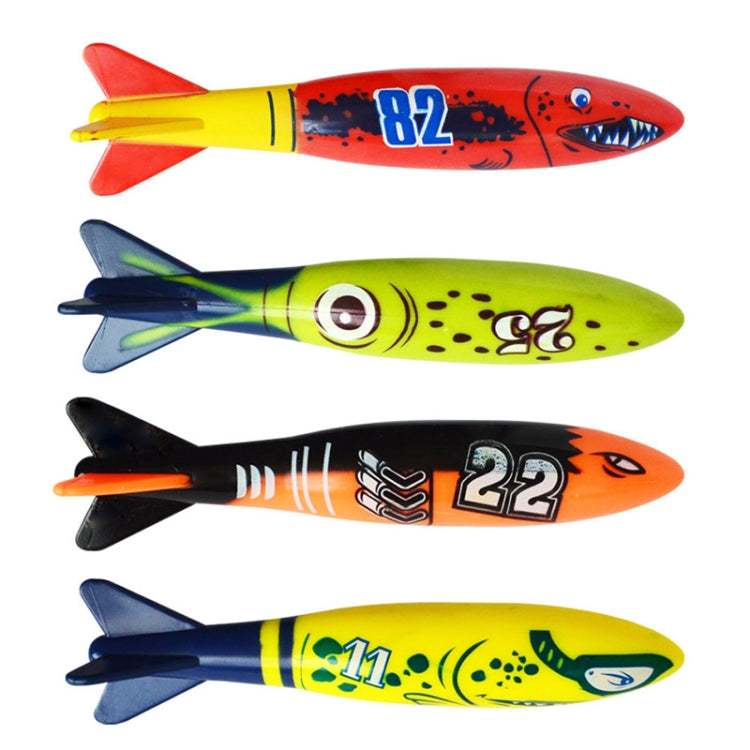 4PCS Torpedo Diving Swimming Pool Toys Children Summer Water Toys - Water Fun & Sand Toys by PMC Jewellery | Online Shopping South Africa | PMC Jewellery