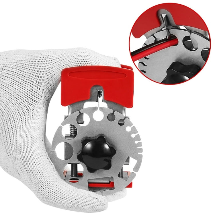 Stainless Steel Adjustable Handheld Quick Wire Stripper, Specification: Plastic Plate - free shipping - PMC TechLife - Order now!