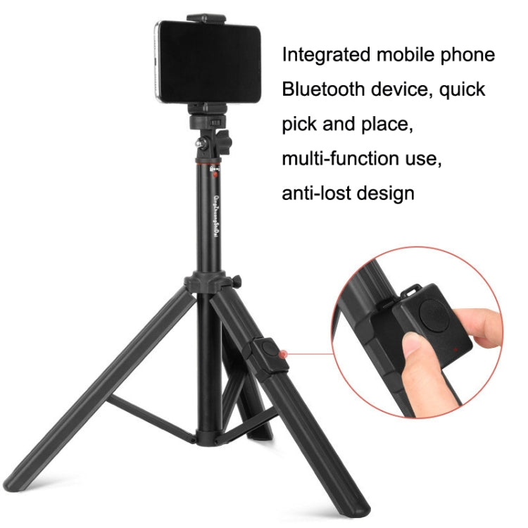 QingZhuangShiDai ZP100 Aluminum Alloy Floor Phone Stand Live Bluetooth Phone Selfie Stick - free shipping - PMC TechLife - Order now!