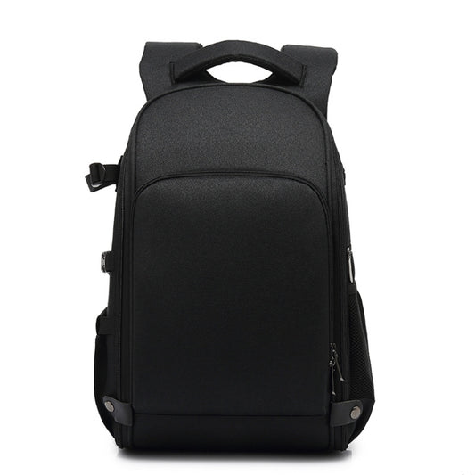 Cationic SLR Backpack Waterproof Photography Backpack with Headphone Cable Hole(Black) - Backpack by PMC Jewellery | Online Shopping South Africa | PMC Jewellery