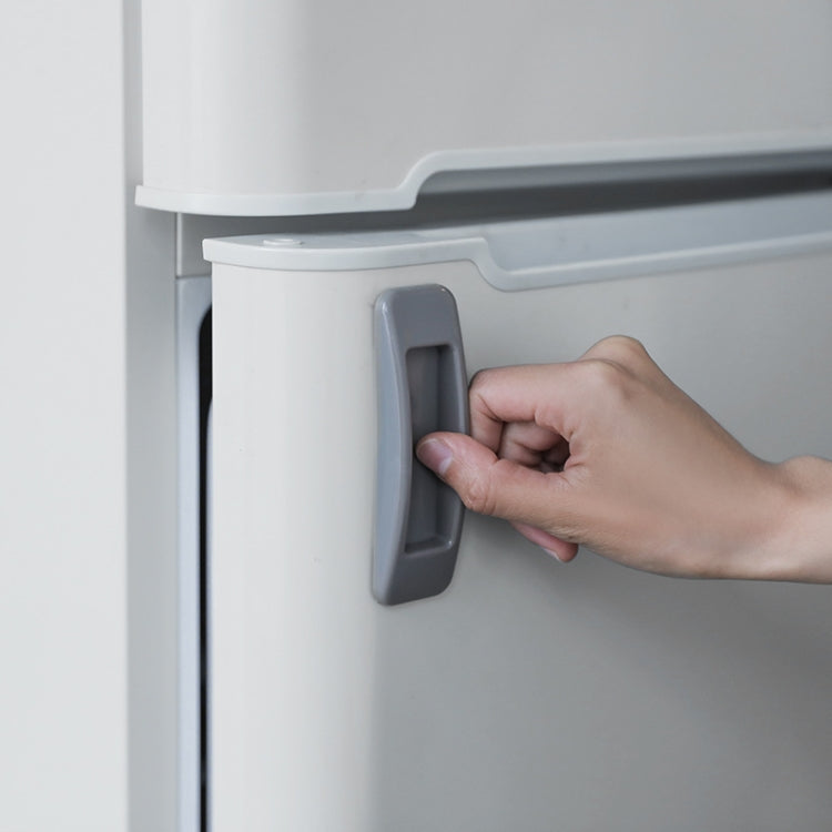 1pair Rectangular Paste Assist Door Windows Handle Refrigerator Cabinet Door Handle(Grey) - Cabinet Pulls by PMC Jewellery | Online Shopping South Africa | PMC Jewellery