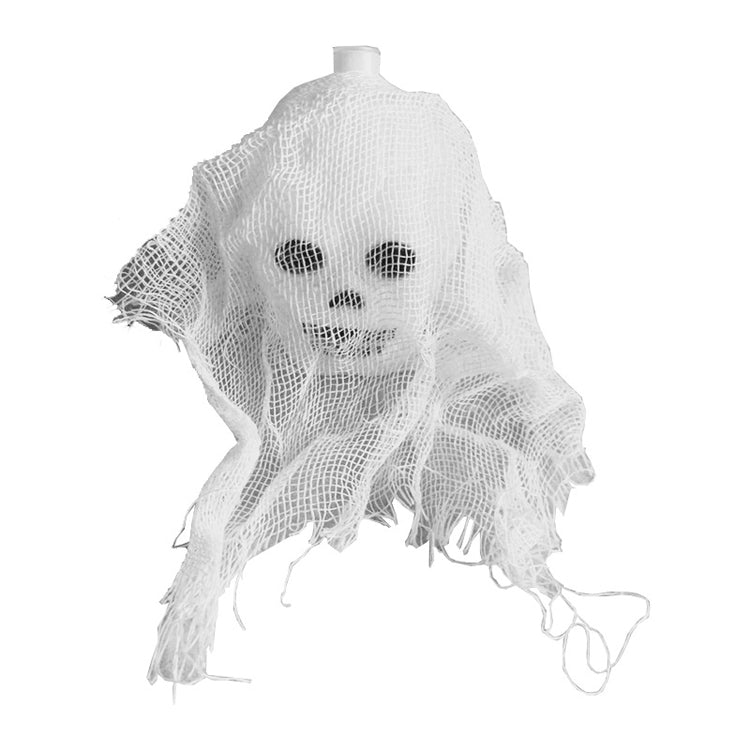 Halloween LED White Yarn Skull Ghost Festival Horror Atmosphere Decorative Lights, Style: 5m 20 Lights (White) - Halloween Decoration Lamps by PMC TechLife | Online Shopping South Africa | PMC TechLife | Buy Now Pay Later Mobicred